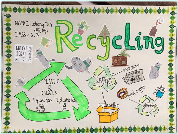 IU Courses: Recycling and Environment Protection(Year Six) POSTERS