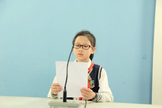  The Flag-raising Ceremony for the 12th Week of Tanghu Primary School in Shuangliu District 